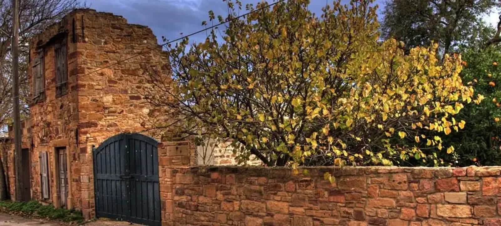 Historic estate in Kambos Chios with traditional architecture